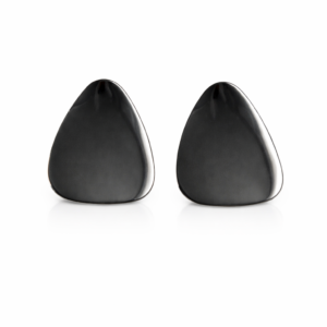 Modern Tasarım Xuping Gümüş Renk Damla Form Parlak Küpe - Görsel 2